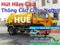 Hút Hầm Cầu, Thông Cầu Cống Nghẹt, Thông Đường Nước tại Huế